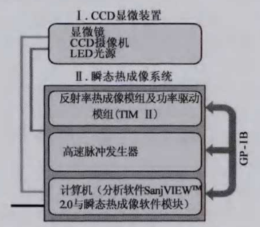 图3 热反射测温仪的结构原理框图